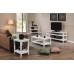 Quadra Sofa Table - White